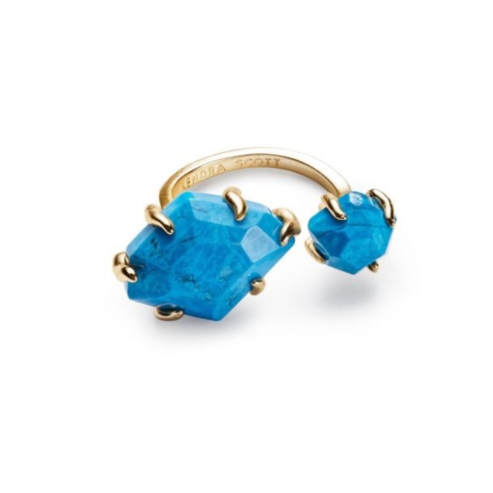 Kendra Scott Kayla Ring in Aqua Howlite